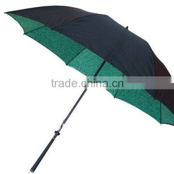 special design double canopy golf umbrella with full color printing