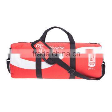 3D Coke drink model printing gym bags sports bags duffel bags