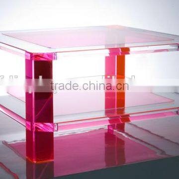 Custom-made Acrylic Home Tea Table For Decoration modern tea table