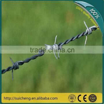 Double Twisted Barbed Wire/ Hot Dipped Galvanized Barbed Wire/ PVC Coated Barbed Wire Fencing