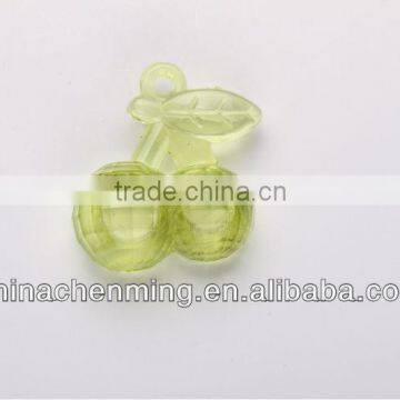 fashion acrylic cherry beads for decoration