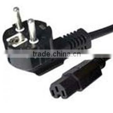 Schuko to IEC C15 power cord