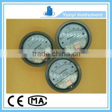 Micro differential pressure gauge water