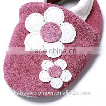 2016 New Arrival Baby Moccasins Shoes With Cute Little Flower photo-4