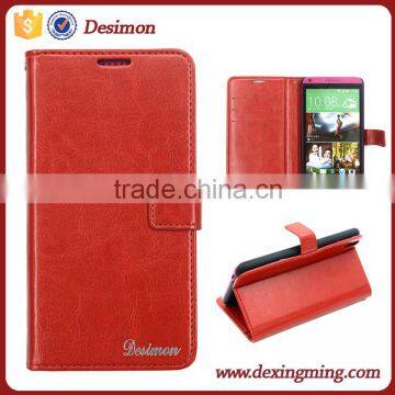 new stylish flip cover case for htc desire 816, for htc 816 leather case