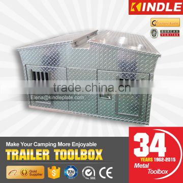 America Hot Style Metal Aluminum Large Dog Cage Custom Design Outdoor Trailer Pet House                        
                                                Quality Choice
                                                    Most Popular