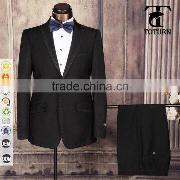 2016 New Product Fashion Italian Style Wholesale Oem Manufacturer Formal Dress Gem Embroidery Men Wedding Suits Pictures