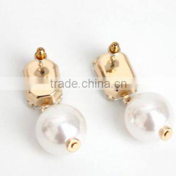NEW Style SW16604 Rhinestone Pearl Earring Stud/