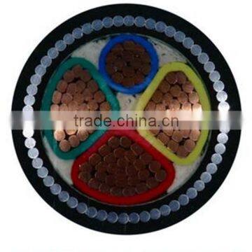 armoured power cable steel wire/ tape armoured copper cable