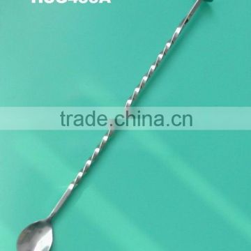 Stainless steel cocktail spoon/ bar spoon/mixing spoon/drink spoon