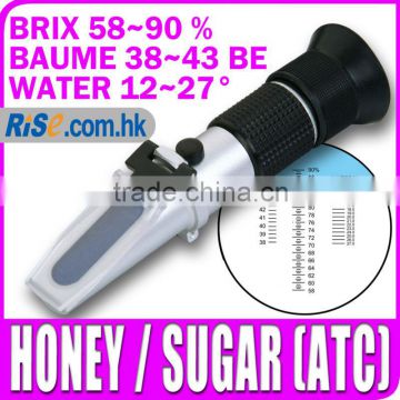 58~90% Brix 38~43 Baume Honey Starch Wine Refractometer