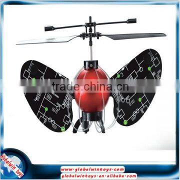 dy2014 new induction halloween christmas rc ir flying led light toy vs dy2013