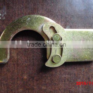 Scaffolding color plated steel walking plank hook OEM