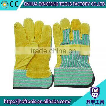 10.5 inches full palm cow split electrical safety gloves