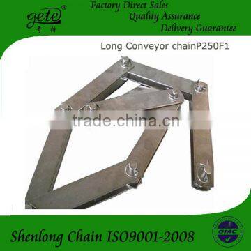 industry conveyor chain Pitch 250 mm nickel-plated-P250F1