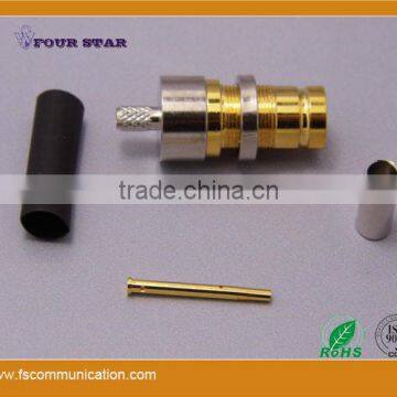 1.6/5.6 Female Bulkhead Crimp Connector for BT3002 Cable