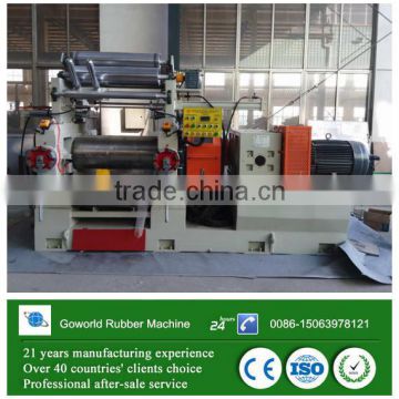 open mixing mills / rubber open mixer machine