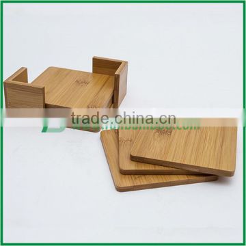 unique solid cup plate mats set wood for kitchen design, bamboo subplate