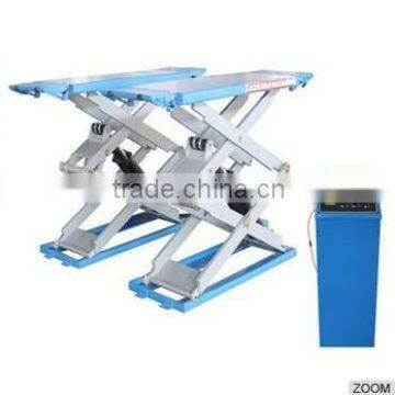 double cylinder hydraulic scissor lift table