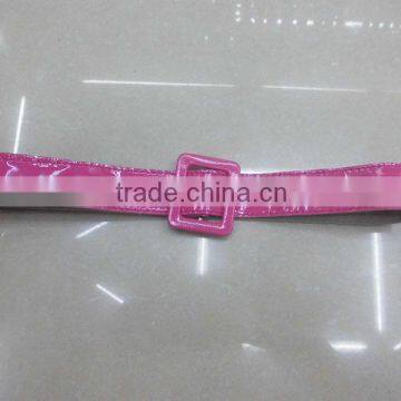 2014 new product fluorescent fashion belt pu belt for lady