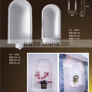 Water proof PU wall niches building material/substitution of gypsum plaster construction home&interior decoration