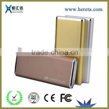 Mobile phone polymer lithium battery power bank 10400mah with manual