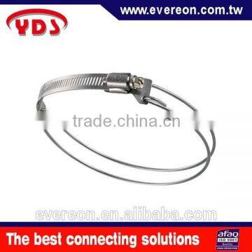 Stainless Steel Band With Pipe Metal Wire Hose Clamp photo-2