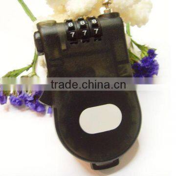 High Security Colorful 3 Digits ABS Combination Cable Lock photo-6
