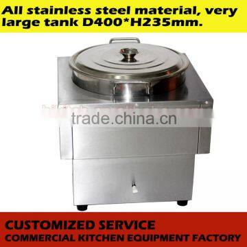Stainless Steel Commercial LPG Gas Food Boiler Soup Tureen Rice Bowl Steamer photo-3
