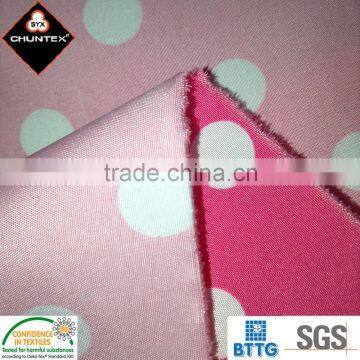 Water Repellent Polyurethane Coated Polyester Pongee Printed Fabric photo-2