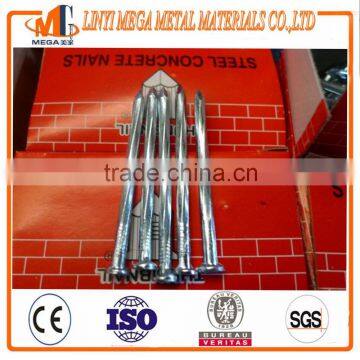China Nails Factory Wholesale Concrete Nail Sizes Top Quality Angular Spiral Stainless Steel Concrete Nails photo-2