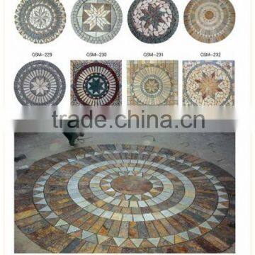 Slate wall art mosaic patterns