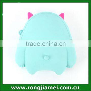 High Quality New Various Silicone Waterproof Small Zipper Pouch