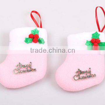 2016 Christmas Socks and Small Gloves Tree Hanging Decoration Sale Supplies photo-3