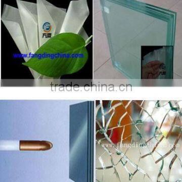 Bulletproof glass TPU interlayer film,laminating hot melt film