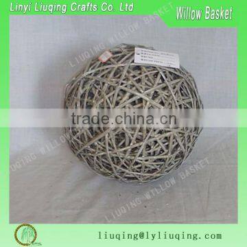 Wicker Garden balls decoration / Christmas ball / Decorating christmas big balls