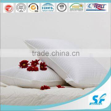 100%white duck down pillow hotel bed neck pillow