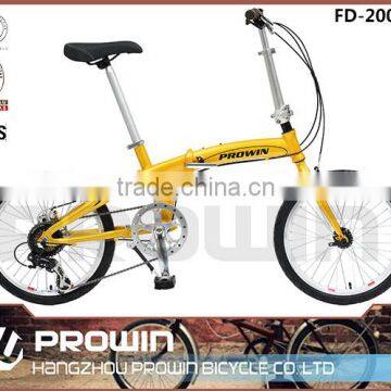 High quality! 20 alloy 7speed fold bike/ folding bike(FD-2004A)