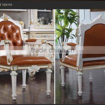 Luxury Office Furniture - Home Office Furniture-hand-made Royalty Classic Armchair photo-4