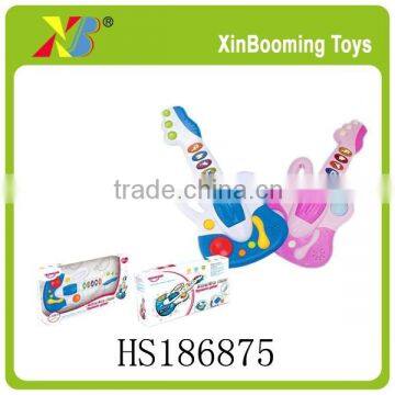 Funny plastic baby guitar toy for wholesale