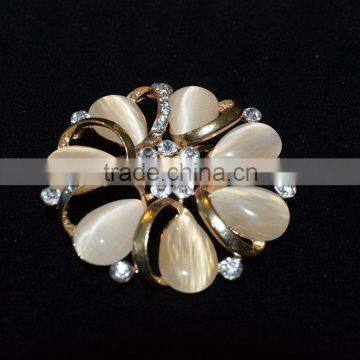 China Best Sell Blue Crystal Brooch Wedding Invitations photo-2