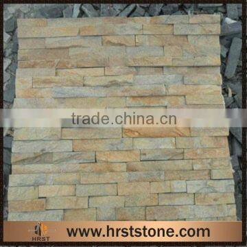 multi color slate culture stone cladding wall