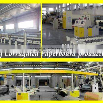 Automatic 5 Layer Corrugated Paperboard Production Line