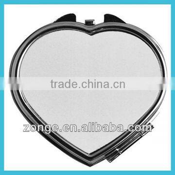 Stainless Steel Sublimation Compact Mirror Supplier