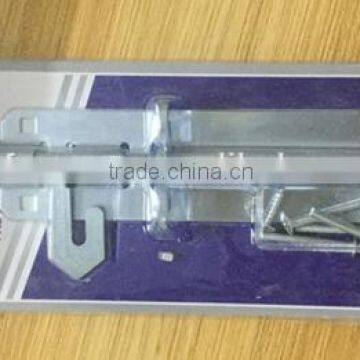 Heavy duty tower bolt, pad bolt for door
