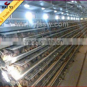 BAIYI Metal Layintg Quail Cage For Zimbabwe Farm For Sale