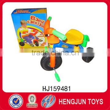 Cheap kids toys sliding plastic tricycle toys