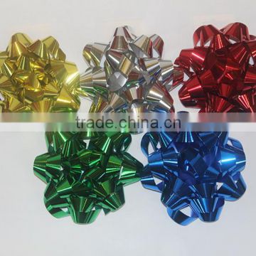 Peel and Stick Colored Star Bows for Gift Wrap