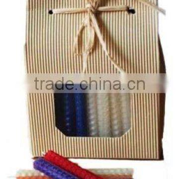 Chanukah Beeswax Candles