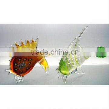 Various kinds of glass fish decoration wholesale